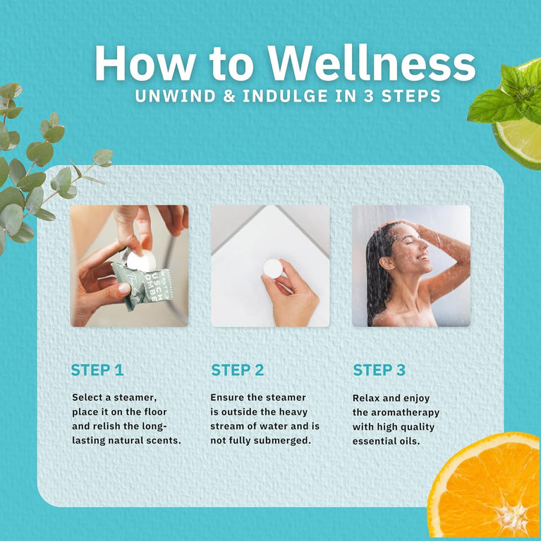 Luxurious Shower Spa Kit: 16-Piece Set with 8 Scents