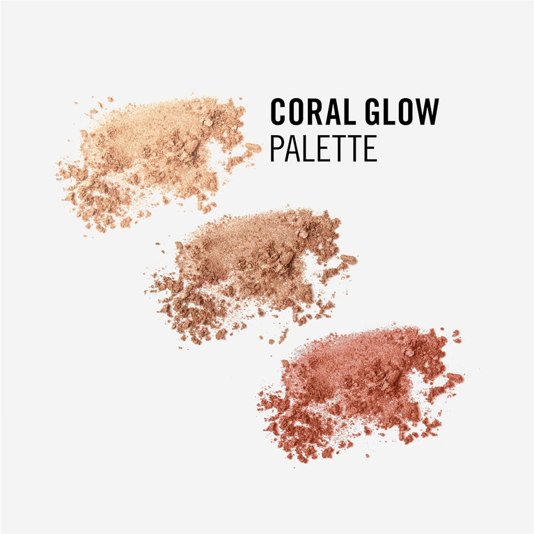 Kate Moss Edition Rimmel London Radiant Complexion Sculpting Palette in Coral Glow, 18.5g