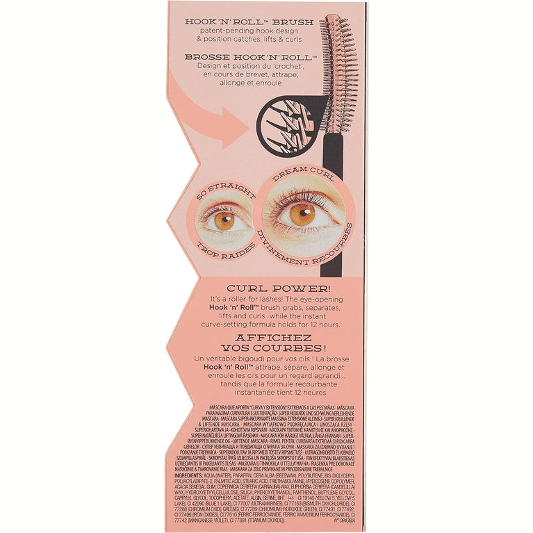 Provitamin B5 and Serin Enriched Full-Size Roller Lash Mascara for Lift and Curl - 8.5g (0.3 oz)
