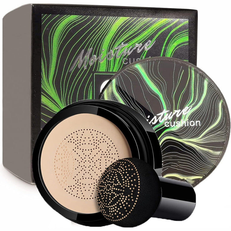 Hydrating Mushroom Sponge CC Cream - Durable, Flawless Coverage Makeup