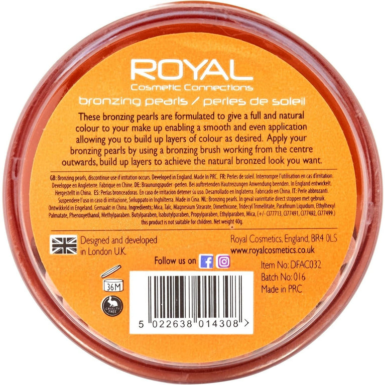 Affordable Luxury Radiance with Royal Cosmetic Connections 50g Bronzing Pearls