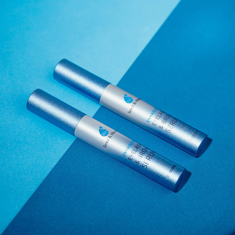 Terez & Honor Extra Volume Eyelash and Eyebrow Growth Serum for Fuller, Thicker, and Longer Lashes and Brows, 3ml