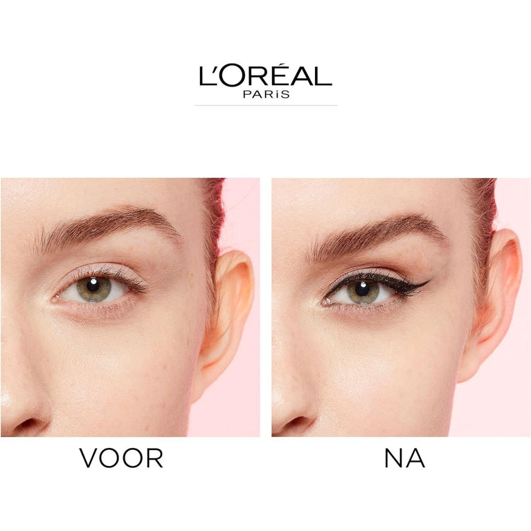 L'Oreal Paris Intense Matte Brown Superliner, Water-Resistant and Smudge-Proof Perfect Slim Liquid Eyeliner