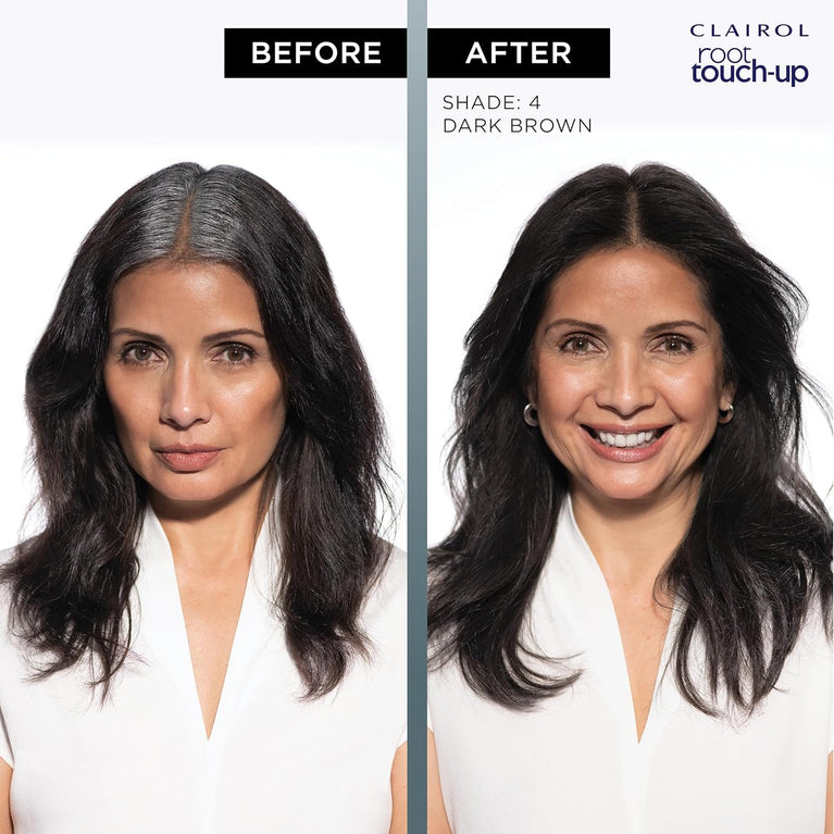 Clairol Root Touch-Up Hair Dye in 4 Dark Brown Shade