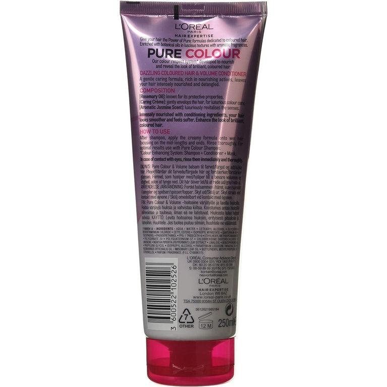 L'Oreal Paris EverPure Colour Care and Moisturising Conditioner, 250ml