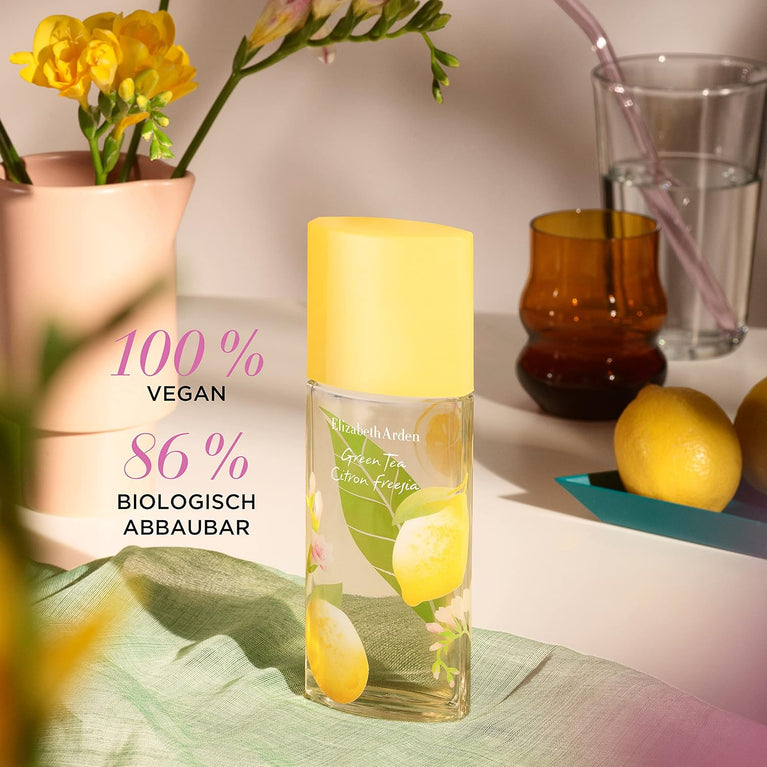 Green Tea Citron Freesia Eau de Toilette Spray - 100ml - Fruity & Floral Fragrance for Women by Elizabeth Arden