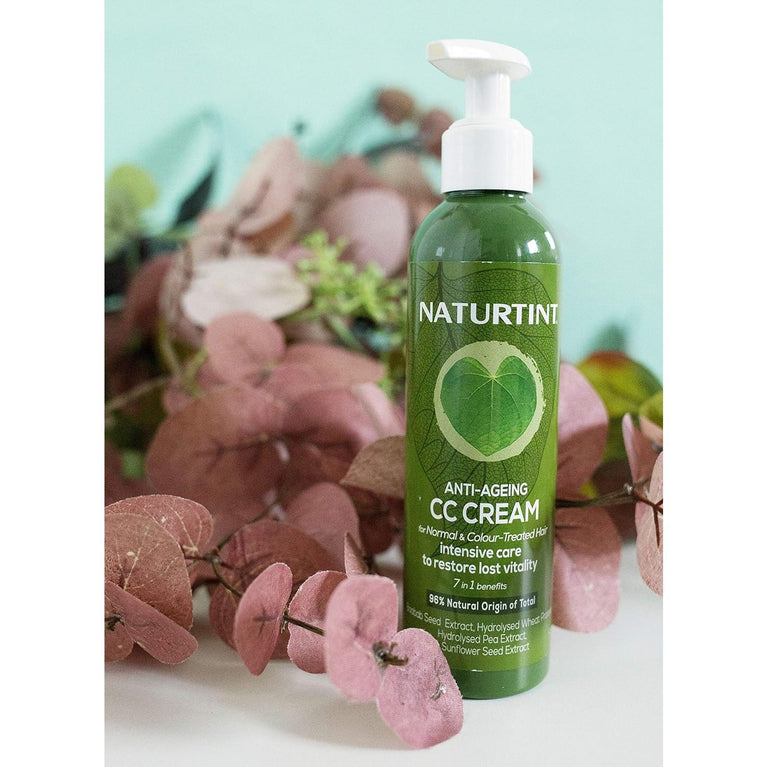 Naturtint Revitalizing Hair CC Cream: Anti-Ageing, High Shine, Volumizing Solution, 200 ml