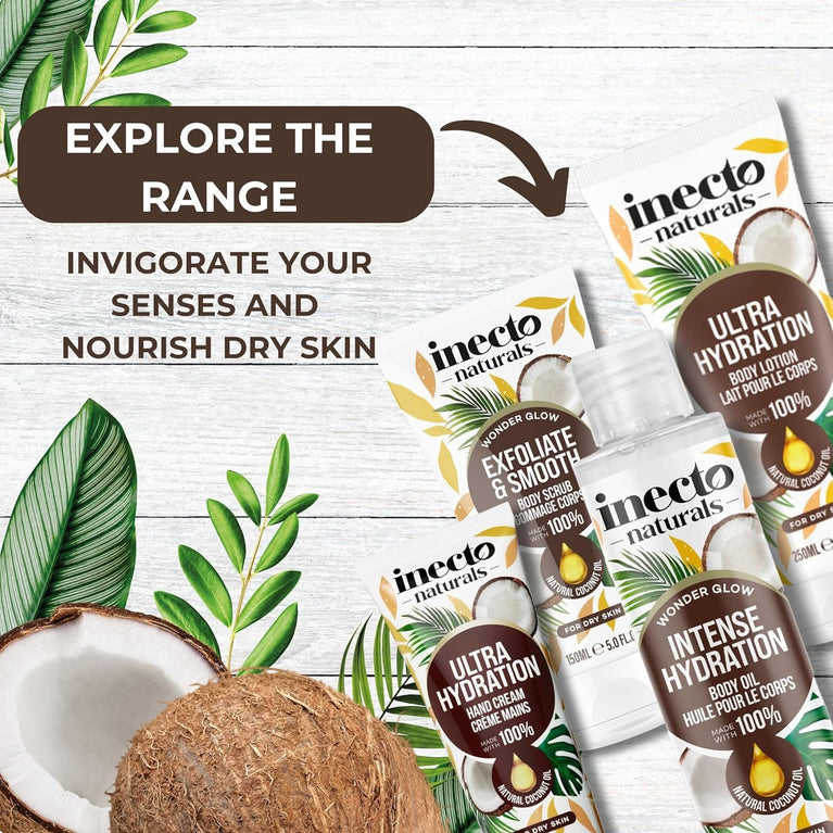 INECTO Naturals Very Smoothing Coconut Body Oil - 200ml