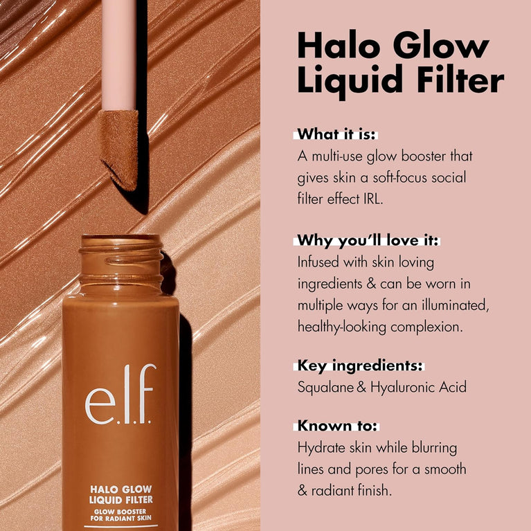 Halo Radiance Liquid Enhancer: Hydrating Hyaluronic Acid Complexion Amplifier