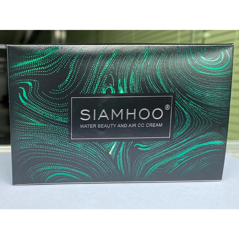 SIAMHOO Upgraded CC Cream and Mushroom Head Sponge for Flawless, Even Coverage and Moisturized Skin - 0.7 fl.oz, Natural Shade
