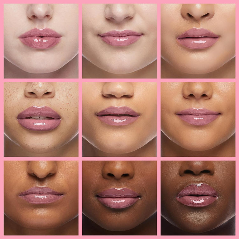 Revlon Sky Pink (207) Ultra Glossy Lip Gloss with Agave, Moringa Oil, & Cupuacu Butter - Lightweight, Moisturizing & High Impact Lipcolor
