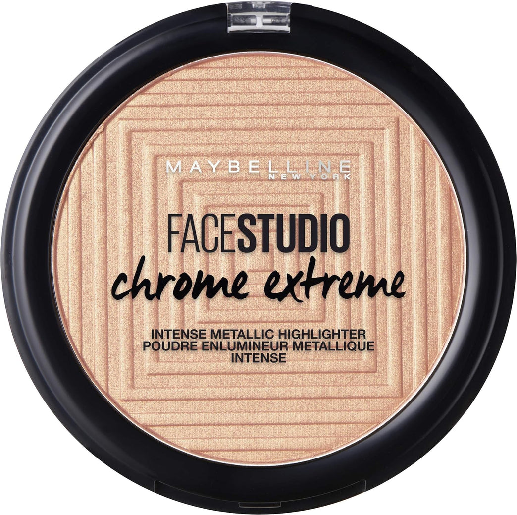 Maybelline Molten Gold Extreme Radiance Highlighter Powder - Master Chrome #400