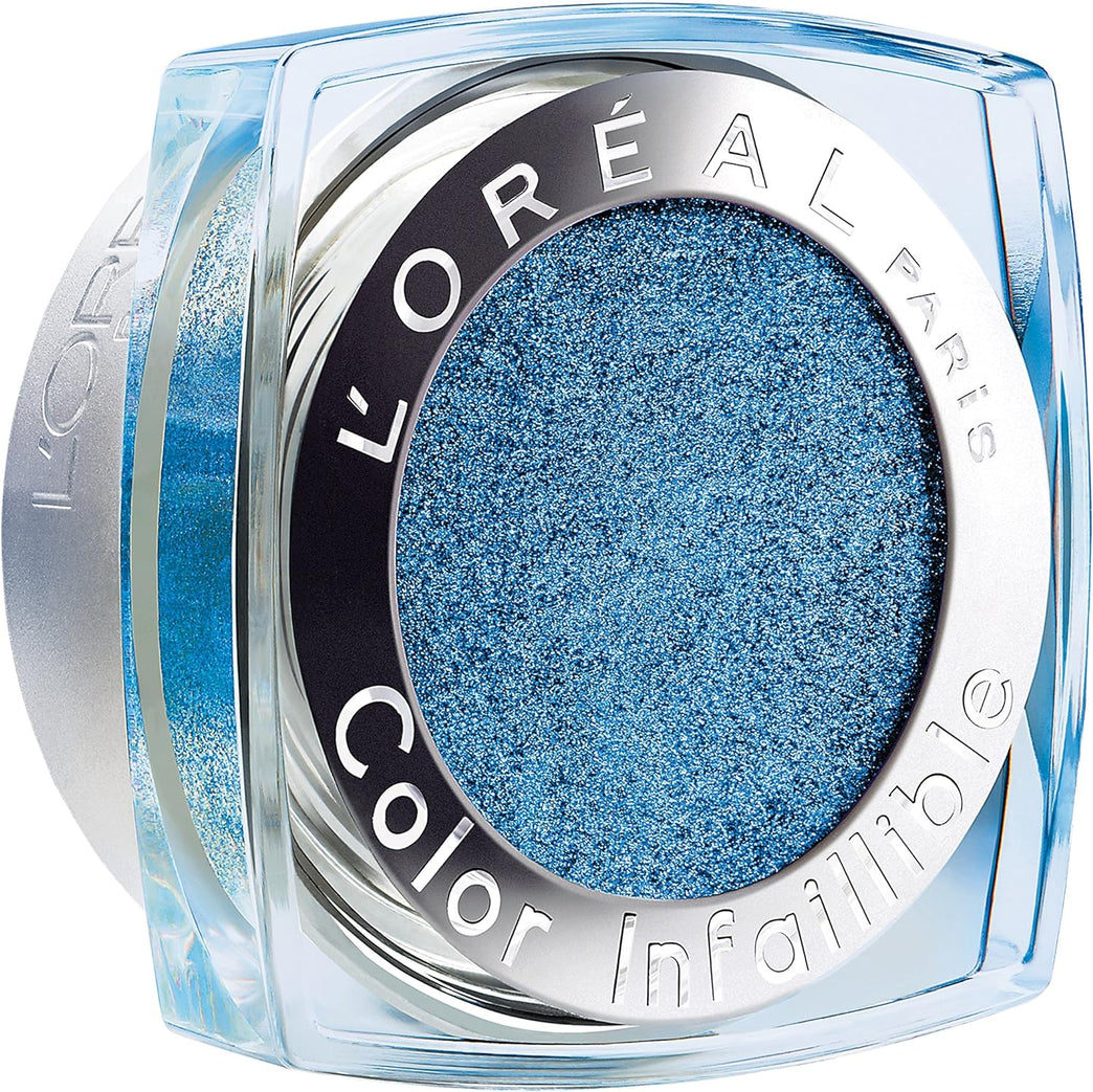 L'Oreal 24-Hour Ultra Pigmented Eyeshadow - Bold Blue Curacao - 018