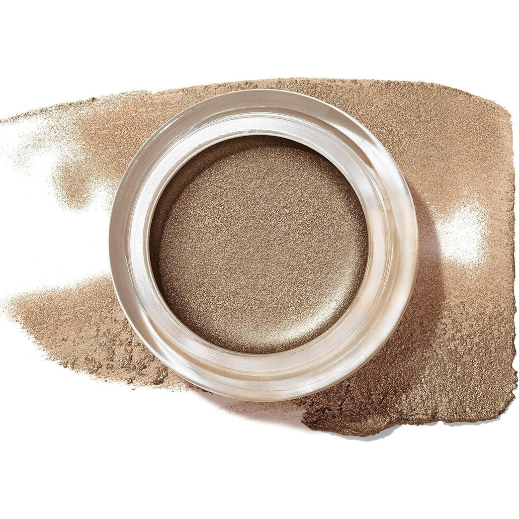 Revlon 24-Hour Creme Eye Shadow in Bronze Brown, Caramel (710) - Blendable Matte and Shimmer Finish with Waterproof Formula and In-Built Applicator Brush