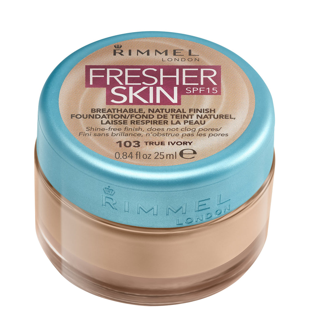 Rimmel London Lightweight Skin Radiance Foundation in True Ivory